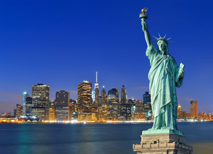 新天地の象徴 自由の女神像について View America